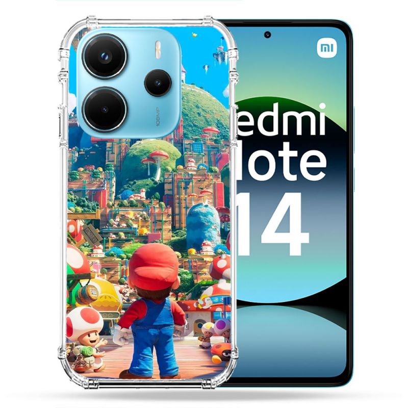 Coque Renforcée Pour Xiaomi Redmi Note 14 4G Nintendo World