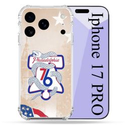 Coque Renforcée Pour Iphone 17 Pro Basket Philadelphia 76ers