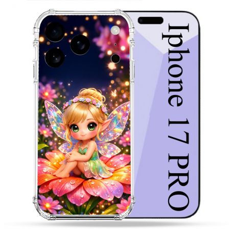 Coque Renforcée Pour Iphone 17 Pro Fantastique Fee Kawaii