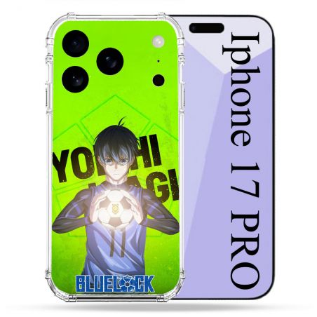 Coque Renforcée Pour Iphone 17 Pro Manga Blue Lock Yoichi Isagi