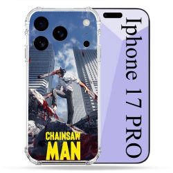 Coque Renforcée Pour Iphone 17 Pro Manga Chainsaw Man Denji
