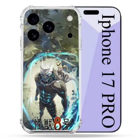 Coque Renforcée Pour Iphone 17 Pro Manga Kaiju N° 8 Kafka Hibino