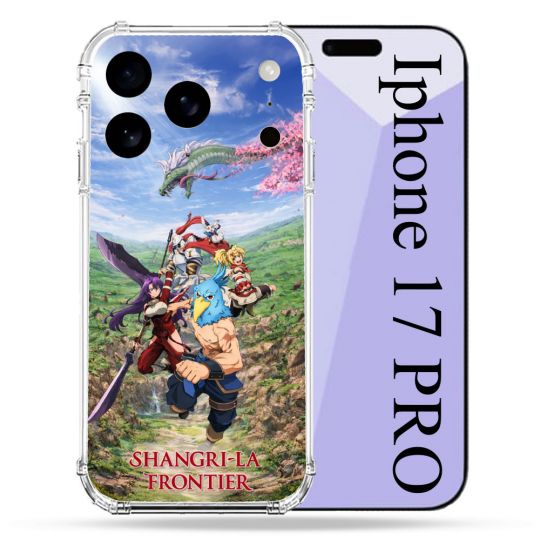 Coque Renforcée Pour Iphone 17 Pro Manga Shangri La Frontier Affiche