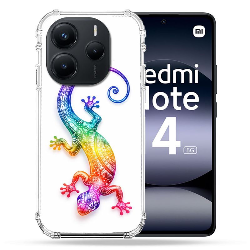 Coque Renforcée Pour Xiaomi Redmi Note 14 5G Animal Salamandre Color 2026