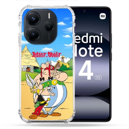 Coque Renforcée Pour Xiaomi Redmi Note 14 5G Astérix Obélix Color
