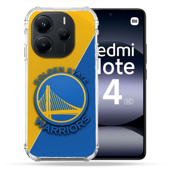 Coque Renforcée Pour Xiaomi Redmi Note 14 5G Basket Golden State Warriors