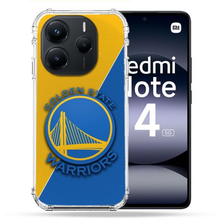 Coque Renforcée Pour Xiaomi Redmi Note 14 5G Basket Golden State Warriors