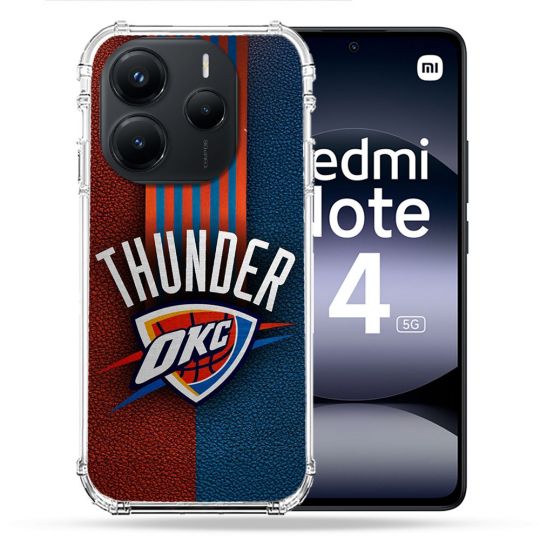 Coque Renforcée Pour Xiaomi Redmi Note 14 5G Basket Oklahoma City Thunder