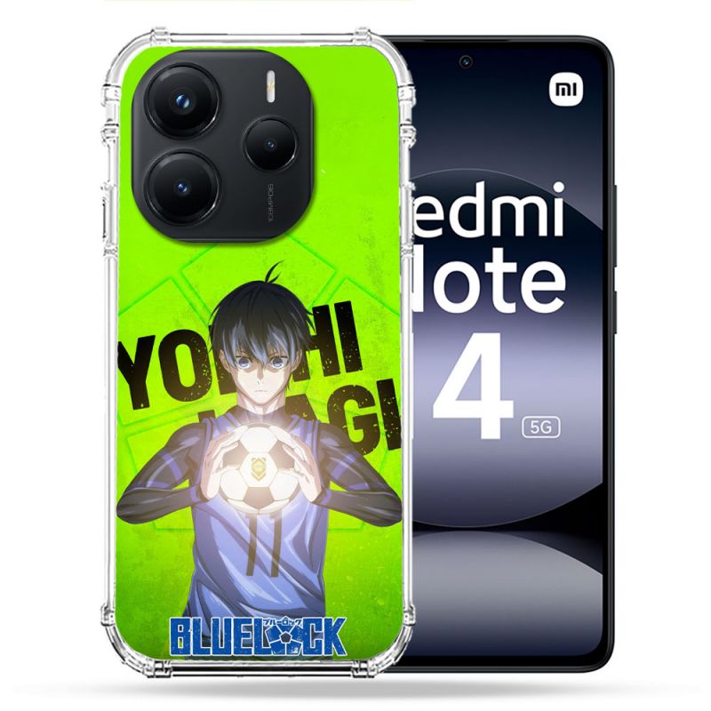 Coque Renforcée Pour Xiaomi Redmi Note 14 5G Manga Blue Lock Yoichi Isagi