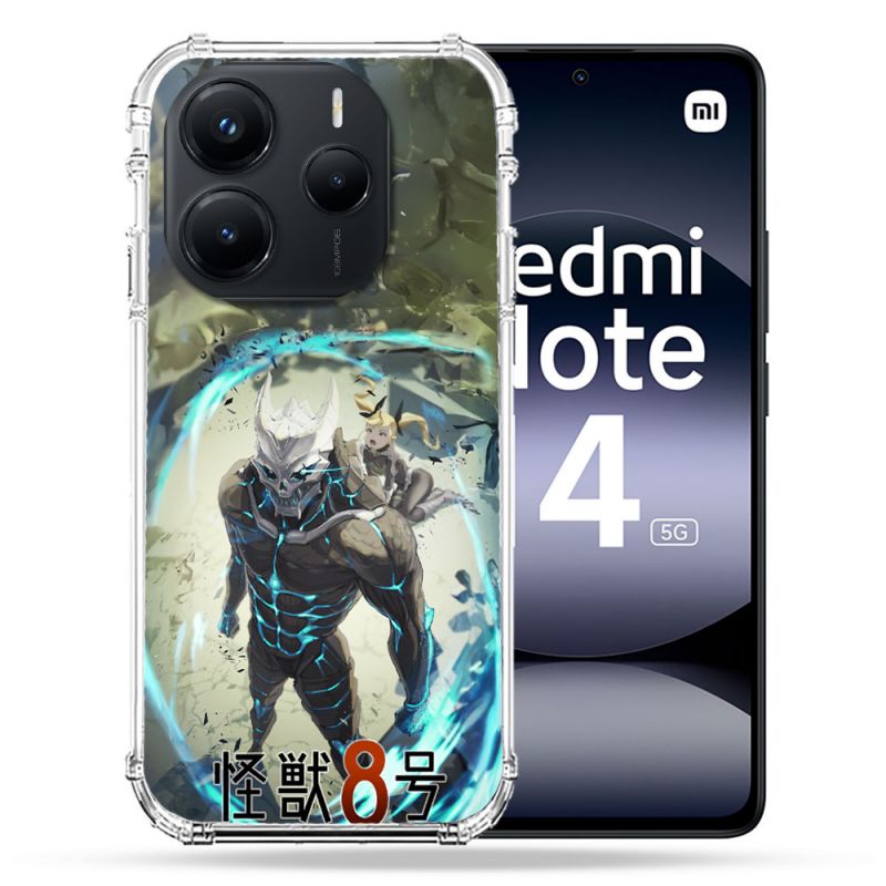 Coque Renforcée Pour Xiaomi Redmi Note 14 5G Manga Kaiju N° 8 Kafka Hibino