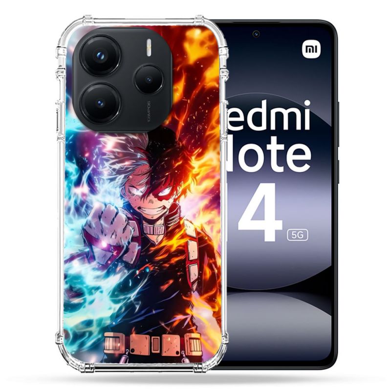 Coque Renforcée Pour Xiaomi Redmi Note 14 5G Manga My Hero Academia Shoto Portrait