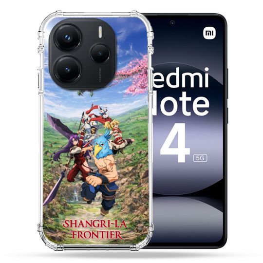 Coque Renforcée Pour Xiaomi Redmi Note 14 5G Manga Shangri La Frontier Affiche