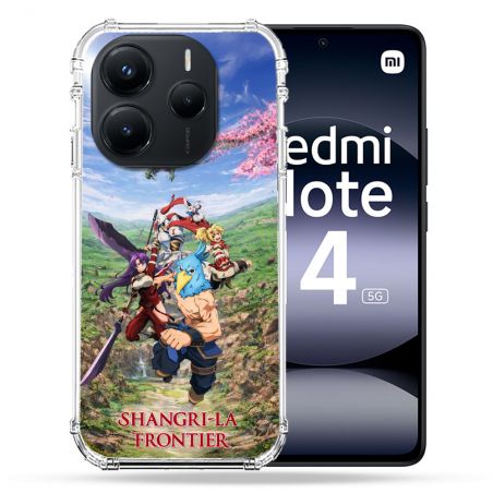 Coque Renforcée Pour Xiaomi Redmi Note 14 5G Manga Shangri La Frontier Affiche