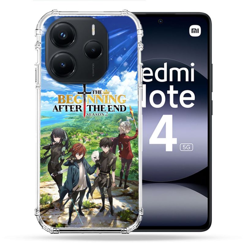 Coque Renforcée Pour Xiaomi Redmi Note 14 5G Manga The Beginning After The End Affiche