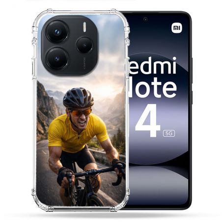 Coque Renforcée Pour Xiaomi Redmi Note 14 5G Sport Cyclisme Maillot Jaune