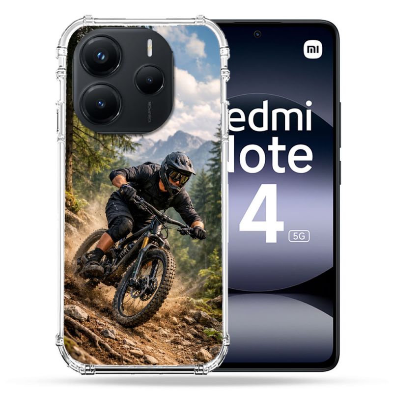 Coque Renforcée Pour Xiaomi Redmi Note 14 5G Sport VTT Montagne