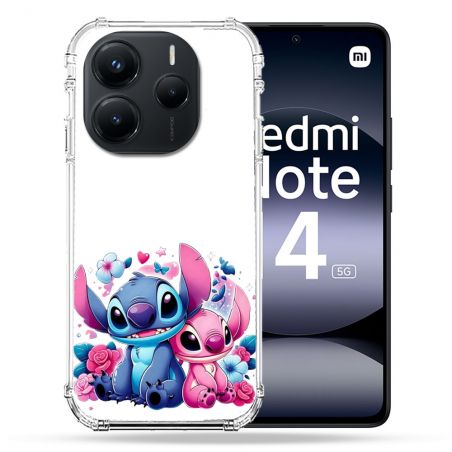Coque Renforcée Pour Xiaomi Redmi Note 14 5G Stitch Love