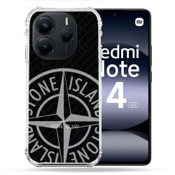 Coque Renforcée Pour Xiaomi Redmi Note 14 5G Stone Island Gris