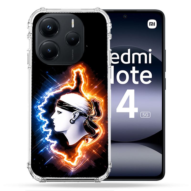 Coque Renforcée Pour Xiaomi Redmi Note 14 5G Voyage Corse Brillante