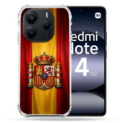 Coque Renforcée Pour Xiaomi Redmi Note 14 5G Voyage Drapeau Espagne