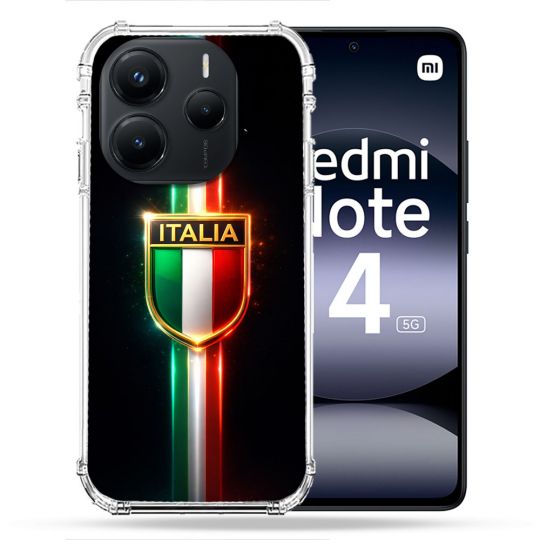 Coque Renforcée Pour Xiaomi Redmi Note 14 5G Voyage Drapeau Italie 3 2026