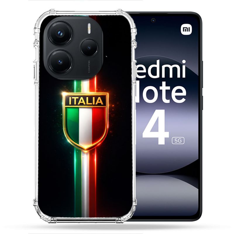 Coque Renforcée Pour Xiaomi Redmi Note 14 5G Voyage Drapeau Italie 3 2026