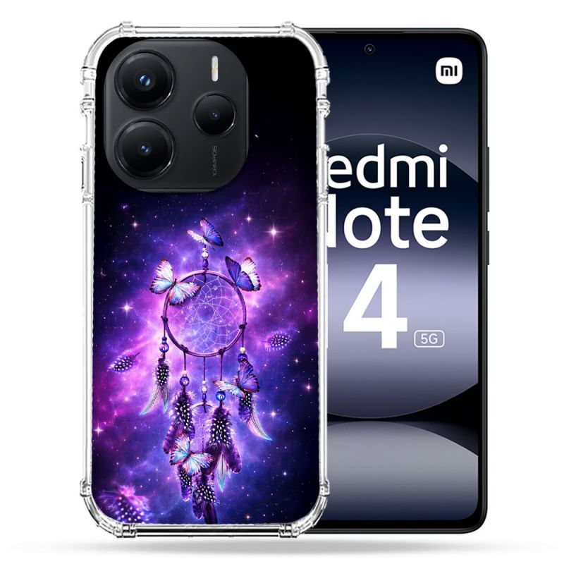 Coque Renforcée Pour Xiaomi Redmi Note 14 5G Zen Attrape Reve Papillon 2026