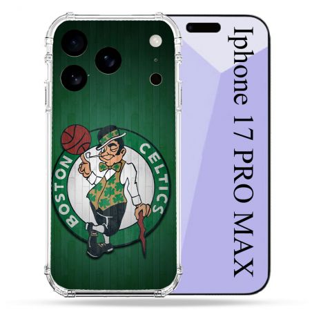 Coque Renforcée Pour Iphone 17 Pro Max Basket Boston Celtics