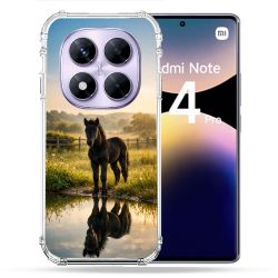 Coque Renforcée Pour Xiaomi Redmi Note 14 PRO 4G Animal Cheval Reflet