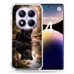 Coque Renforcée Pour Xiaomi Redmi Note 14 PRO 4G Animal Panthère Reflet