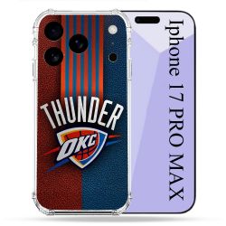 Coque Renforcée Pour Iphone 17 Pro Max Basket Oklahoma City Thunder