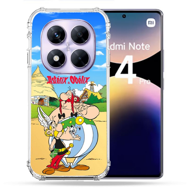 Coque Renforcée Pour Xiaomi Redmi Note 14 PRO 4G Astérix Obélix Color
