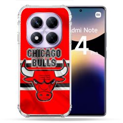 Coque Renforcée Pour Xiaomi Redmi Note 14 PRO 4G Basket Chicago Bulls