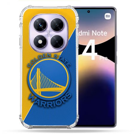 Coque Renforcée Pour Xiaomi Redmi Note 14 PRO 4G Basket Golden State Warriors