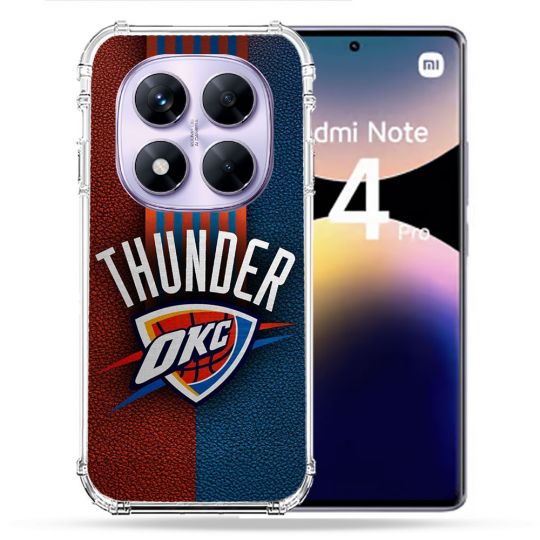Coque Renforcée Pour Xiaomi Redmi Note 14 PRO 4G Basket Oklahoma City Thunder