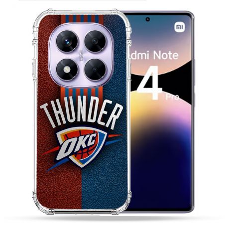 Coque Renforcée Pour Xiaomi Redmi Note 14 PRO 4G Basket Oklahoma City Thunder
