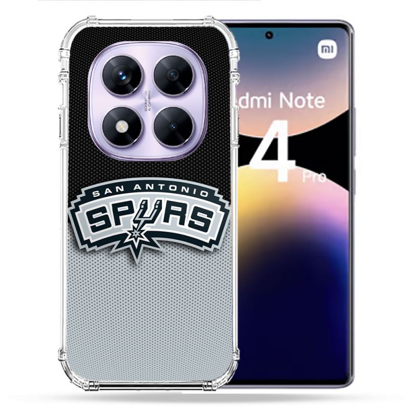Coque Renforcée Pour Xiaomi Redmi Note 14 PRO 4G Basket San Antonio Spurs