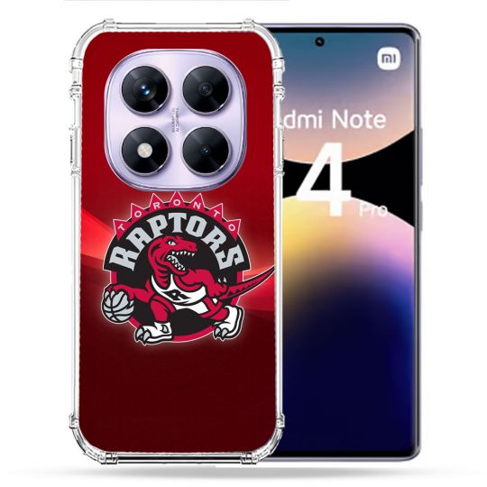 Coque Renforcée Pour Xiaomi Redmi Note 14 PRO 4G Basket Toronto Raptors