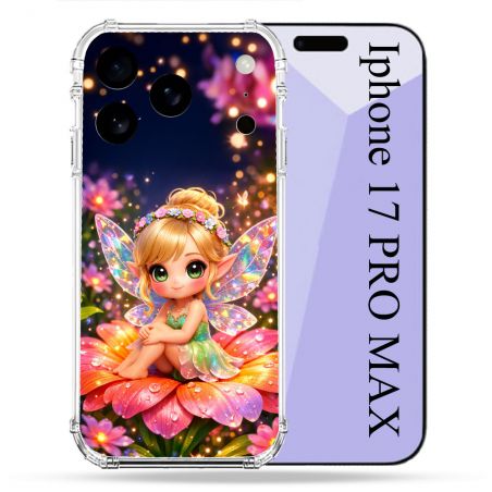 Coque Renforcée Pour Iphone 17 Pro Max Fantastique Fee Kawaii