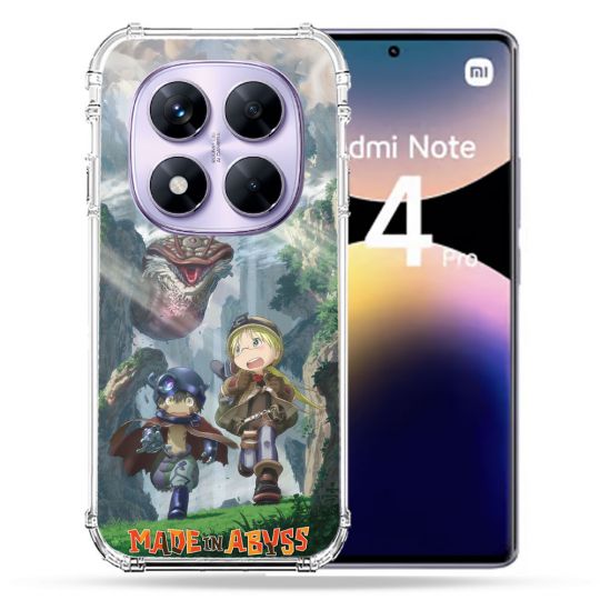 Coque Renforcée Pour Xiaomi Redmi Note 14 PRO 4G Manga Made In Abyss Affiche