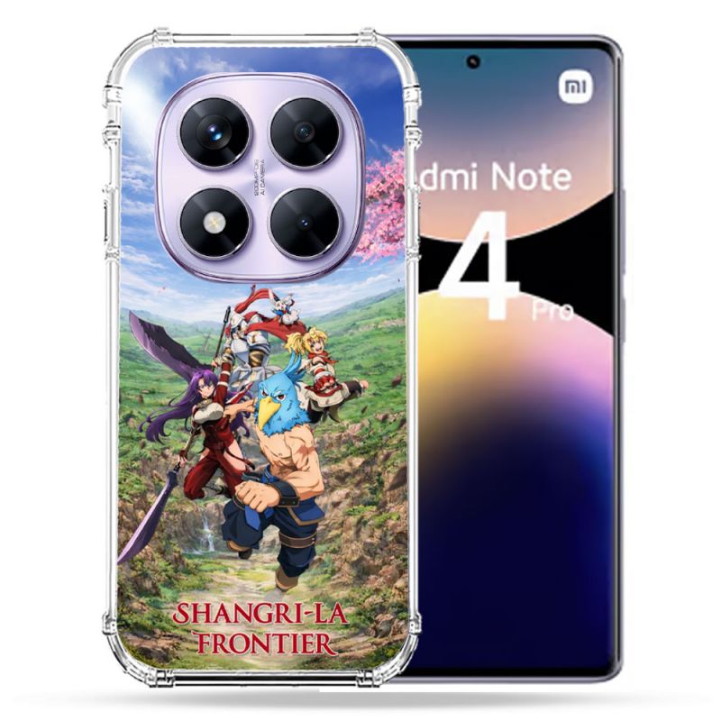 Coque Renforcée Pour Xiaomi Redmi Note 14 PRO 4G Manga Shangri La Frontier Affiche