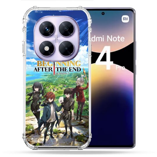 Coque Renforcée Pour Xiaomi Redmi Note 14 PRO 4G Manga The Beginning After The End Affiche