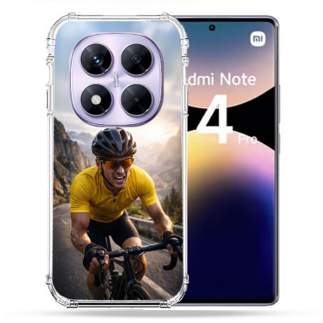 Coque Renforcée Pour Xiaomi Redmi Note 14 PRO 4G Sport Cyclisme Maillot Jaune
