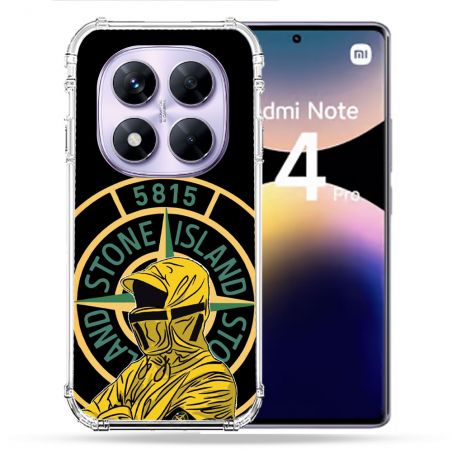 Coque Renforcée Pour Xiaomi Redmi Note 14 PRO 4G Stone Island Color