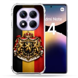 Coque Renforcée Pour Xiaomi Redmi Note 14 PRO 4G Voyage Drapeau Belgique