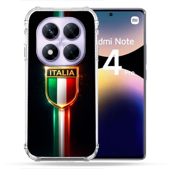 Coque Renforcée Pour Xiaomi Redmi Note 14 PRO 4G Voyage Drapeau Italie 3 2026