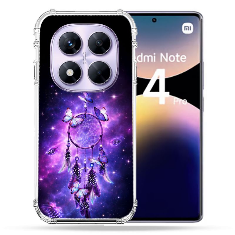 Coque Renforcée Pour Xiaomi Redmi Note 14 PRO 4G Zen Attrape Reve Papillon 2026