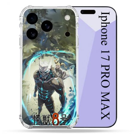 Coque Renforcée Pour Iphone 17 Pro Max Manga Kaiju N° 8 Kafka Hibino