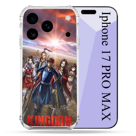 Coque Renforcée Pour Iphone 17 Pro Max Manga Kingdom Affiche