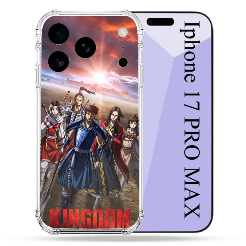 Coque Renforcée Pour Iphone 17 Pro Max Manga Kingdom Affiche